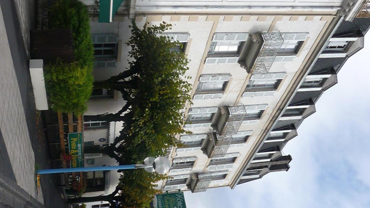 Hotel De La Poste Et Europe Ла-Бурбуль Экстерьер фото
